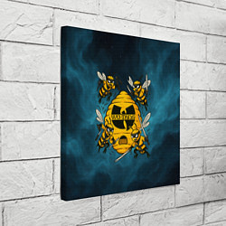 Холст квадратный Wu-tang clan пчелы, цвет: 3D-принт — фото 2