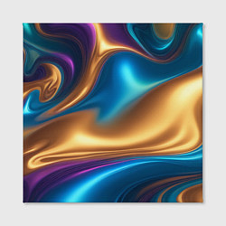 Холст квадратный Сплавы разноцветные, цвет: 3D-принт — фото 2