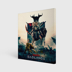 Картина квадратная Персонажи из Хищник планета смерти