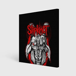 Холст квадратный Slipknot, цвет: 3D-принт