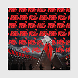 Холст квадратный Pink Floyd Pattern, цвет: 3D-принт — фото 2