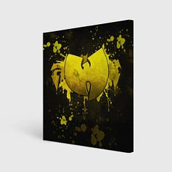 Холст квадратный Wu-Tang Clan: Yellow, цвет: 3D-принт