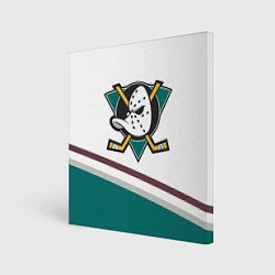 Холст квадратный Anaheim Ducks Selanne, цвет: 3D-принт