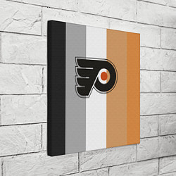 Холст квадратный Philadelphia Flyers, цвет: 3D-принт — фото 2