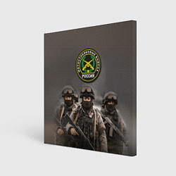 Картина квадратная Мотострелковые войска - солдаты
