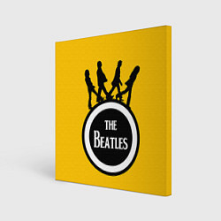 Холст квадратный The Beatles: Yellow Vinyl, цвет: 3D-принт