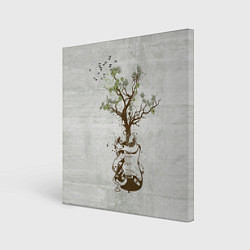 Холст квадратный Three Days Grace: Tree, цвет: 3D-принт