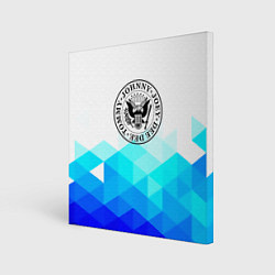 Холст квадратный Ramones Geomerty, цвет: 3D-принт