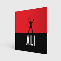 Холст квадратный Ali Boxing, цвет: 3D-принт
