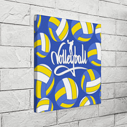 Холст квадратный Волейбол 6, цвет: 3D-принт — фото 2