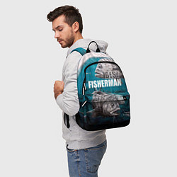Рюкзак Best fisherman, цвет: 3D-принт — фото 2