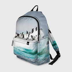Рюкзак Пингвины на айсберге, цвет: 3D-принт
