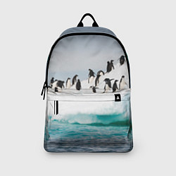 Рюкзак Пингвины на айсберге, цвет: 3D-принт — фото 2