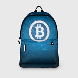 Рюкзак Bitcoin Blue, цвет: 3D-принт — фото 2
