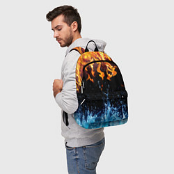 Рюкзак Две стихии, цвет: 3D-принт — фото 2