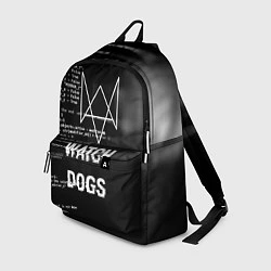 Рюкзак Watch Dogs: Hacker, цвет: 3D-принт