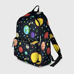 Рюкзак Солнечная система, цвет: 3D-принт