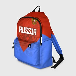 Рюкзак Russia Red & Blue, цвет: 3D-принт