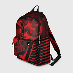 Рюкзак CS:GO Red Camo, цвет: 3D-принт