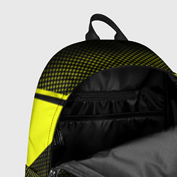 Рюкзак CS:GO Yellow Carbon, цвет: 3D-принт — фото 2