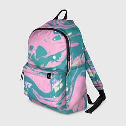 Рюкзак Розовый Мрамор, цвет: 3D-принт