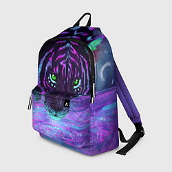 Рюкзак Неоновый тигр, цвет: 3D-принт