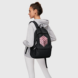 Рюкзак Black Pink Cube, цвет: 3D-принт — фото 2