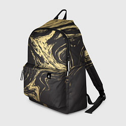 Рюкзак Золотой мрамор, цвет: 3D-принт