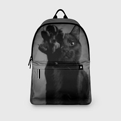 Рюкзак Черный котик, цвет: 3D-принт — фото 2