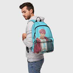 Рюкзак BTS Jungkook, цвет: 3D-принт — фото 2