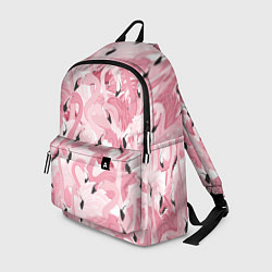 Рюкзак Розовый фламинго, цвет: 3D-принт