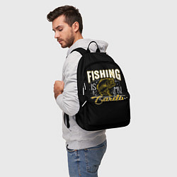Рюкзак Fishing is my Cardio, цвет: 3D-принт — фото 2