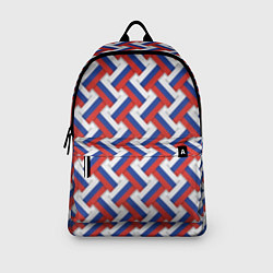 Рюкзак Российский триколор плетёнка, цвет: 3D-принт — фото 2