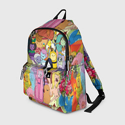 Рюкзак Adventure time цвета 3D-принт — фото 1