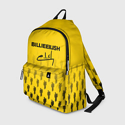 Рюкзак Billie Eilish: Yellow Autograph, цвет: 3D-принт