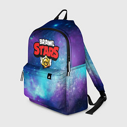 Рюкзак BRAWL STARS лого в космосе