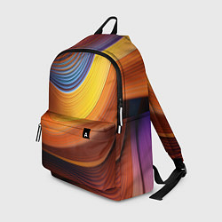 Рюкзак Плавные Линии, цвет: 3D-принт
