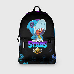Рюкзак BRAWL STARS LEON SHARK, цвет: 3D-принт — фото 2