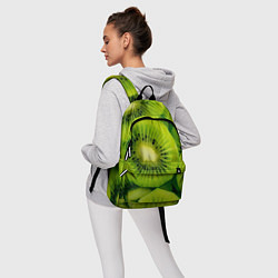 Рюкзак Зеленый киви, цвет: 3D-принт — фото 2