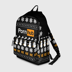 Рюкзак Новогодный порнхаб, цвет: 3D-принт