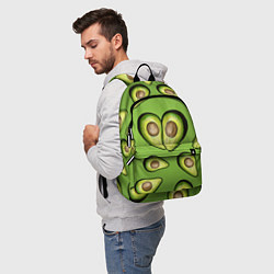 Рюкзак Люблю авокадо, цвет: 3D-принт — фото 2
