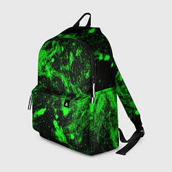 Рюкзак Зелёная краска, цвет: 3D-принт