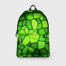 Рюкзак Зеленая мозаика, цвет: 3D-принт — фото 2