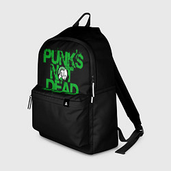 Рюкзак Punks Not Dead, цвет: 3D-принт