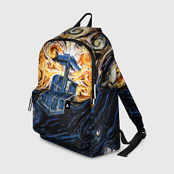 Рюкзак Van Gogh Tardis, цвет: 3D-принт