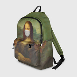 Рюкзак Мона Лиза в маске, цвет: 3D-принт