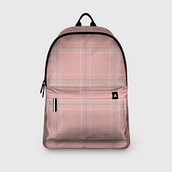 Рюкзак Шотландка Розовая, цвет: 3D-принт — фото 2