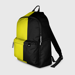 Рюкзак BLACK YELLOW, цвет: 3D-принт