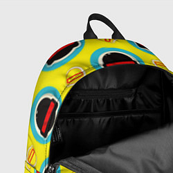Рюкзак PUBG YELLOW, цвет: 3D-принт — фото 2
