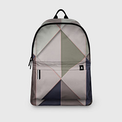 Рюкзак Треугольники, цвет: 3D-принт — фото 2